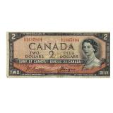 1954 Canada $2 Note