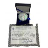 2005 holographic One Ounce Fine Silver Walking