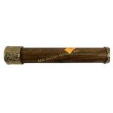 Brass and wood kaleidoscope