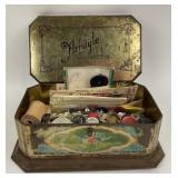 Artstyle chocolate tin with buttons