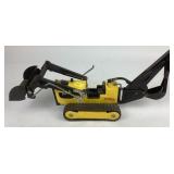 Metal Tonka backhoe