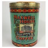 1979 Maxwell House coffee tin