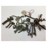Keys including skeleton