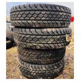 (4) wild country radial APT tires P265/70R17