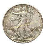 1943-S Walking Liberty Half Dollar silver