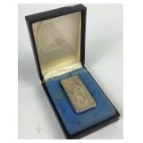 Sterling silver ingot 1000 grains 1972 Fatherï¿½s
