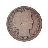 1899 US Barber quarter
