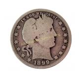 1899 US Barber quarter