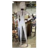 Female sculpture / mannequin - repaired - 73ï¿½H x