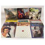 Vinyl records: David Bowie-letï¿½s dance, blue