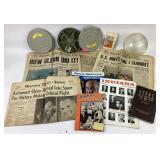 MCM Lucite Acrylic Planet Earth Globe Hinged