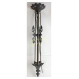 Iron ceiling lamp fixture