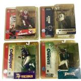 NFL McFarlane action Figures: Culpepper, Owens, Ho