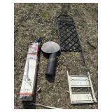 Rain gutter kit *unsure if complete*, feeder