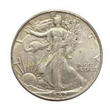 1942 Walking Liberty Half Dollar silver
