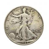 1942-S Walking Liberty Half Dollar silver