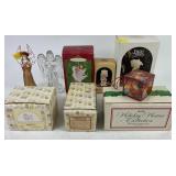 Precious moments, figurines, Hallmark keepsake,