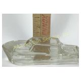Glass boat candy container