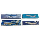Model Airplanes: Britannia, Corsair B737, Air Holl