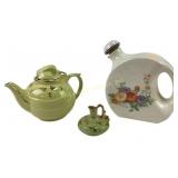 Hall Parade canary yellow 6 cup teapot with lid,