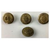 (4) Indian Wars 69th Infantry Regiment New York
