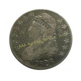 1828 US Capped Bust Half Dollar silver