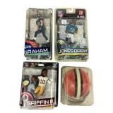 NFL Action Figures: Graham, Jones-Drew and Griffin