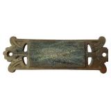 Eastlake Victorian metal wall mount match striker