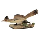 Roselane Pottery roadrunner figurine California