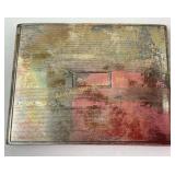 Art Deco Sterling silver cigarette case 96.7