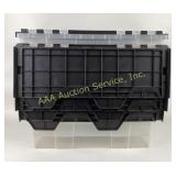 (4) Incredible Solutions 12 gallon Fliptop crates