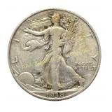 1938 Walking Liberty Half Dollar silver