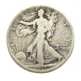1917-S US Walking Liberty Half Dollar silver