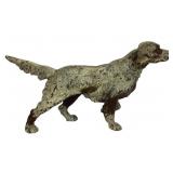 Cast iron Irish Setter door stop