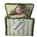 Victorian era German bisque porcelain novelty