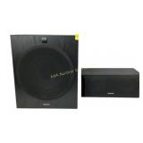 Sony SA-W3000 subwoofer, SpnynSS-CN500P speaker,
