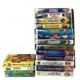 VHS movies:  Pocahontas, Dumbo, jungle book,