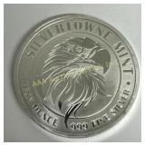 1 Troy Oz 999 Fine Silver Silvertowne Mint