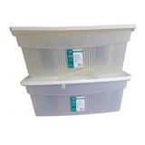 (2) home essentials storage totes with lids, 33