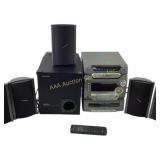 Panasonic Home Stereo System with 5-CD Changer and