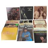 Vinyl Records: Barbra Streisand, David Cassidy, an