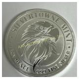 1 Troy Oz 999 Fine Silver Silvertowne Mint
