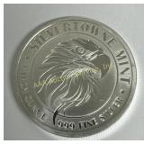 1 Troy Oz 999 Fine Silver Silvertowne Mint