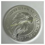 1 Troy Oz 999 Fine Silver Silvertowne Mint