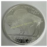 1 Ounce 999 Fine Silver Buffalo bullion coin