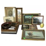 Picture frames, framed prints