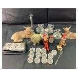 Decorative Figurines, Glassware, and Table Accesso