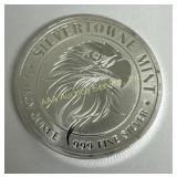 1 Troy Oz 999 Fine Silver Silvertowne Mint