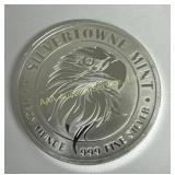 1 Troy Oz 999 Fine Silver Silvertowne Mint