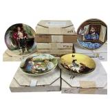 Decorative collector plates in boxes:  The Edwin